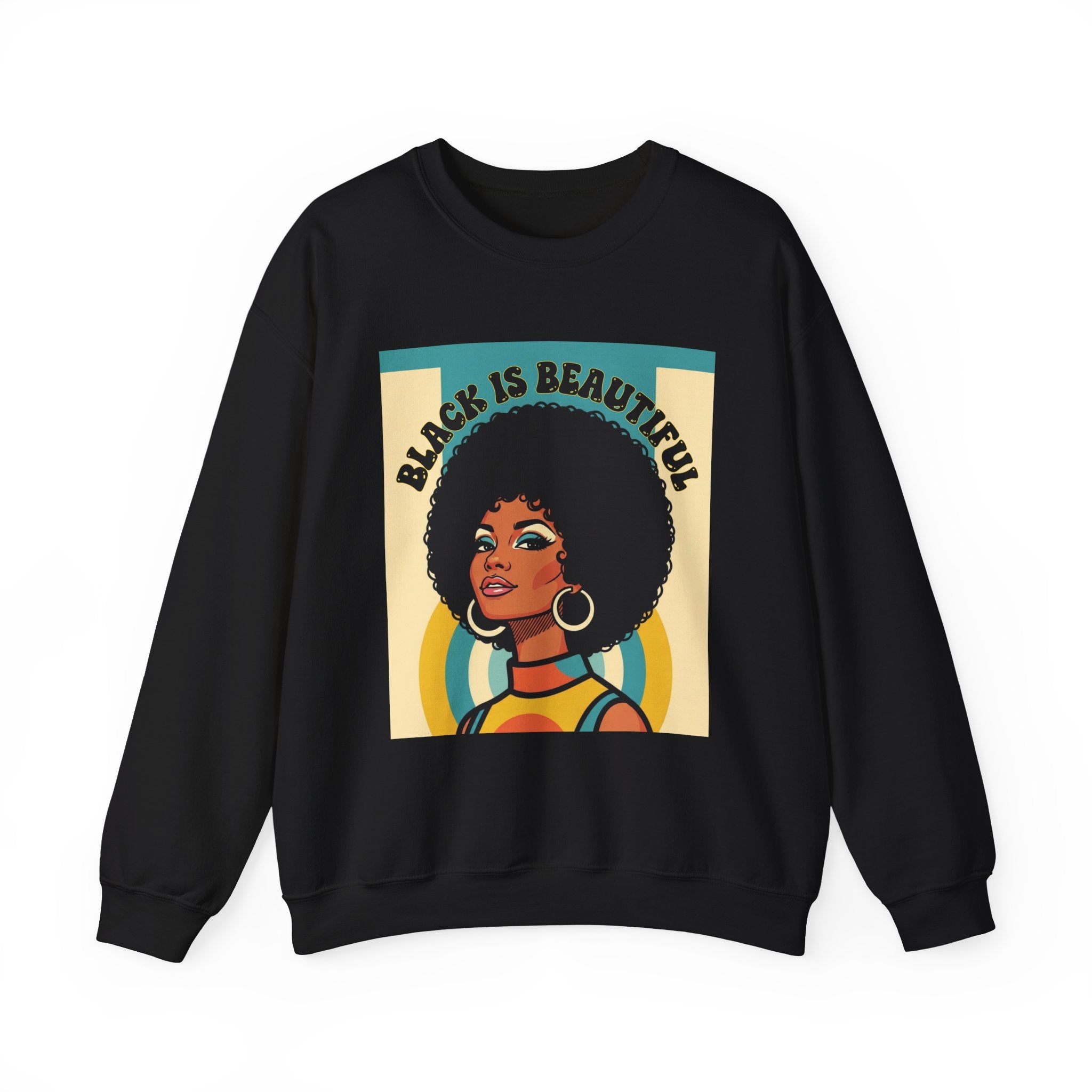 Black Is Beautiful — African American Pride Sweatshirt