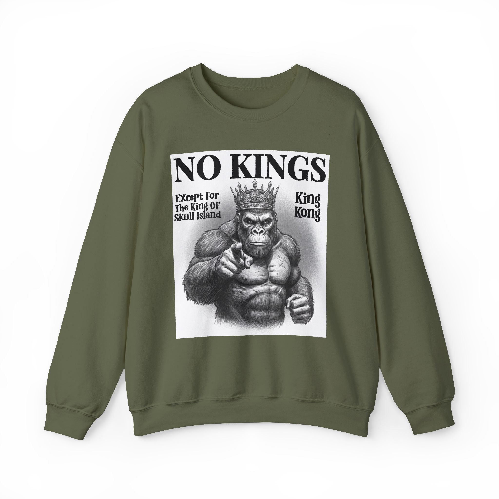 No Kings Except For The King Of Skull Island — Sweatshirt