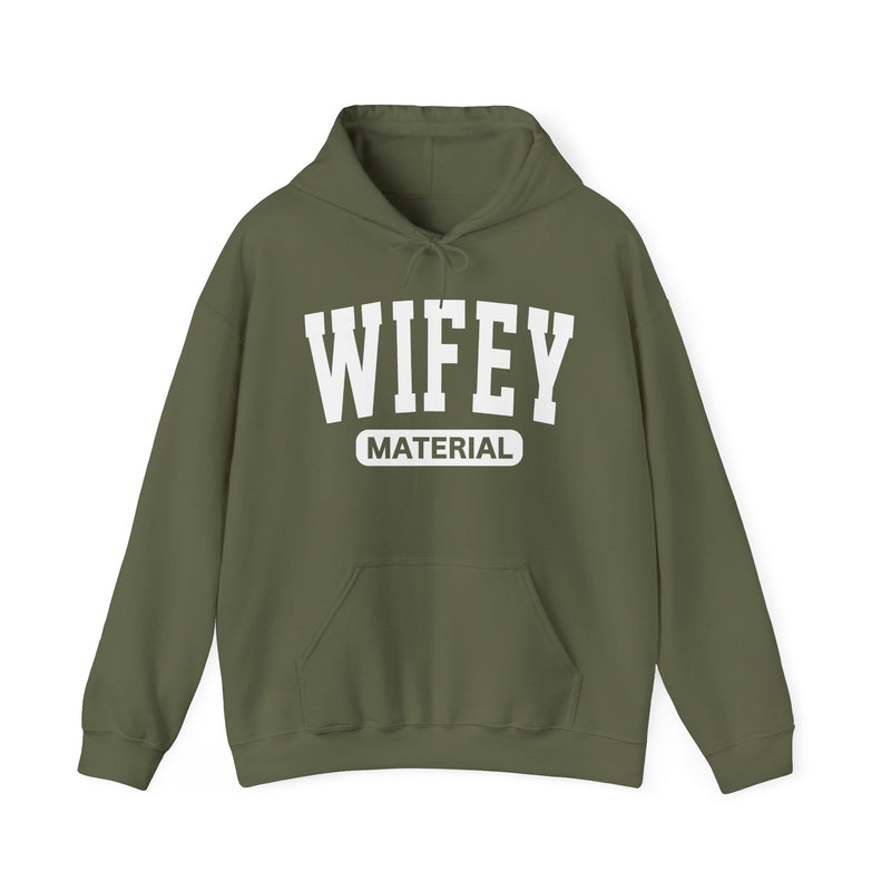 Wifey Material－Marriage Goals Statement Hoodie