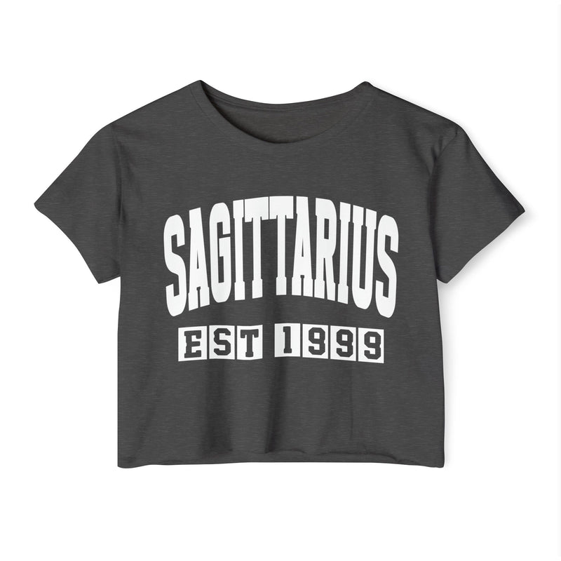 Sagittarius EST (YEAR) Personalization —  Crop Top