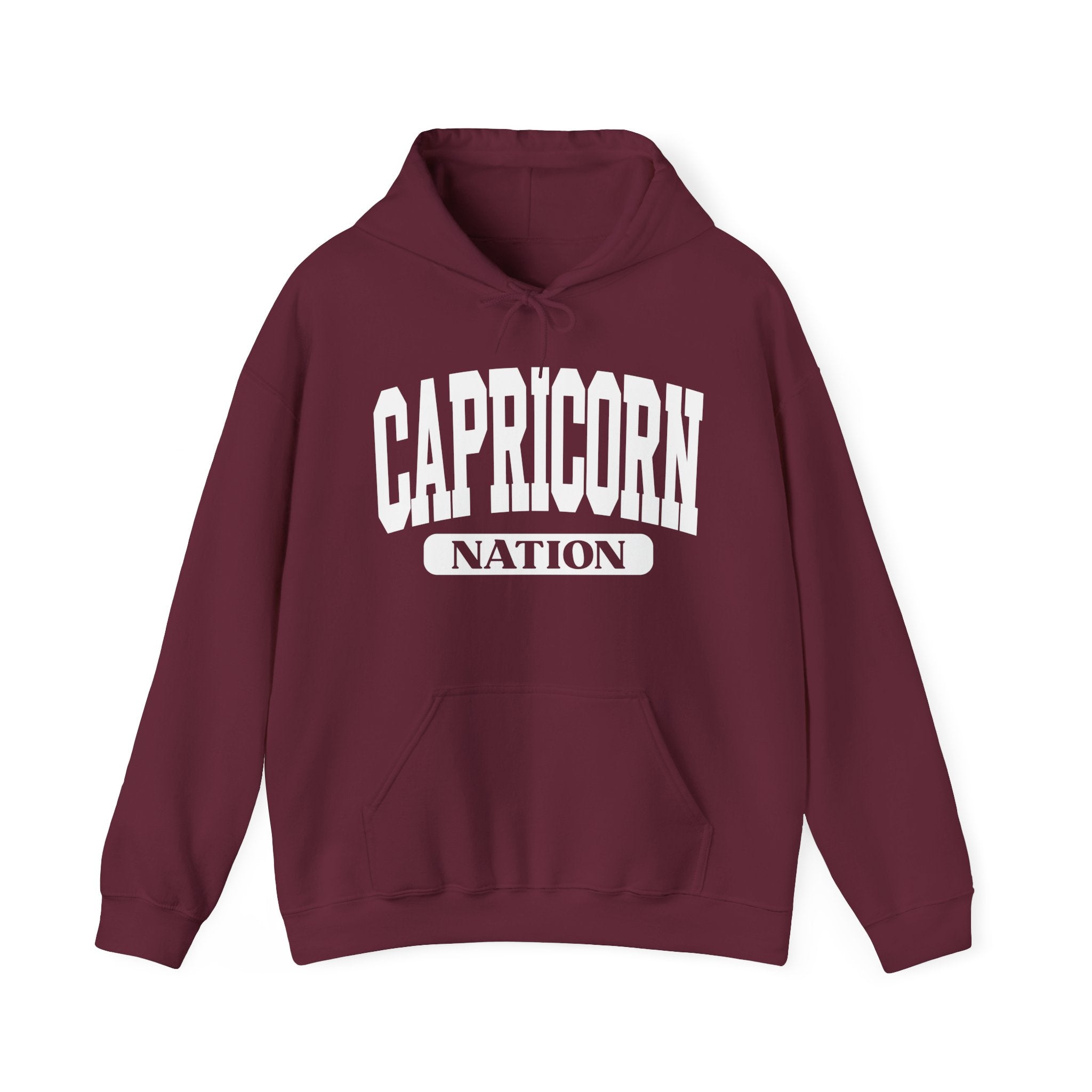 Capricorn Nation Hoodie — Zodiac Graphic Pullover for Gemini Fans