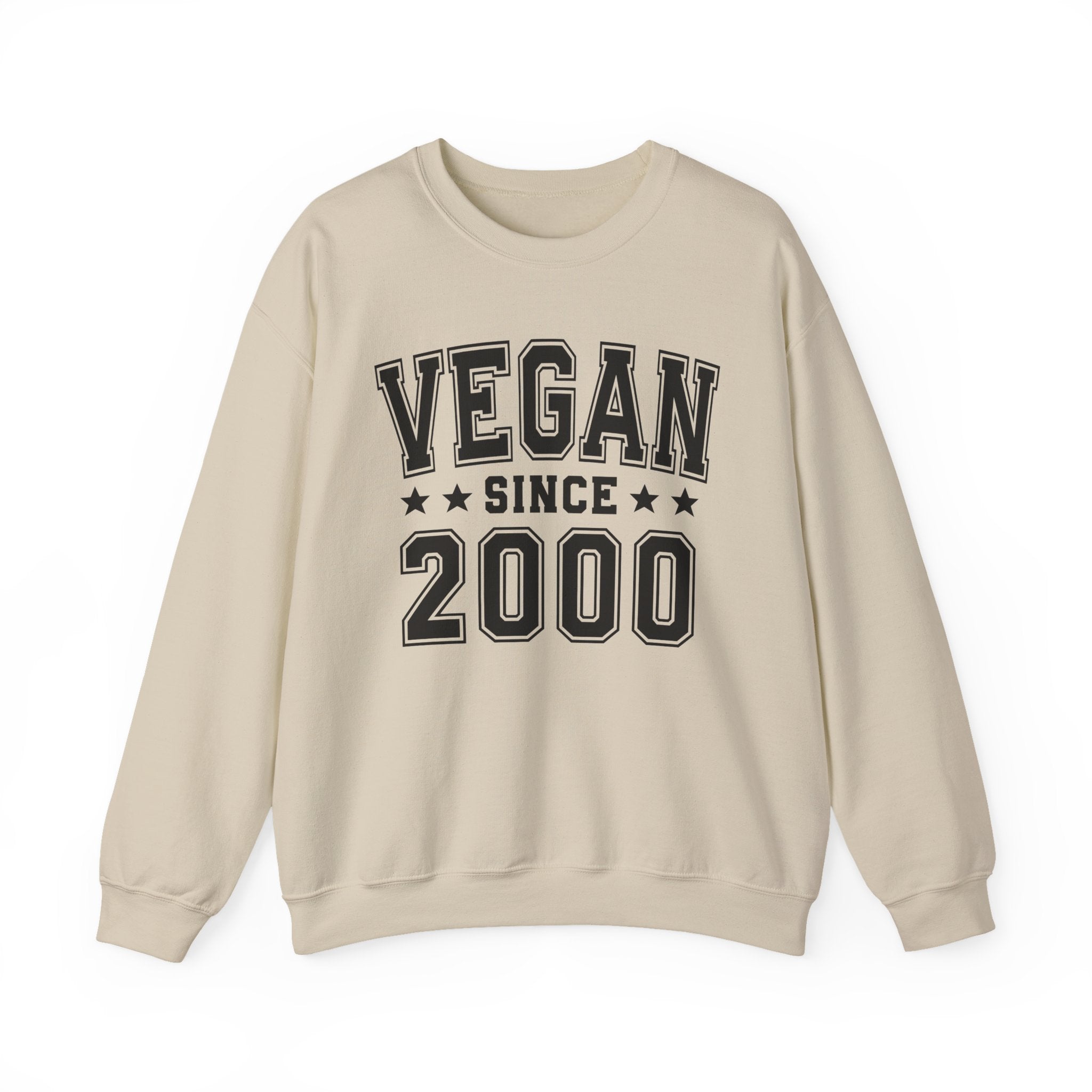 Vegan Since (Personalized Date) — Healthy Eating Milestone Sweatshirt