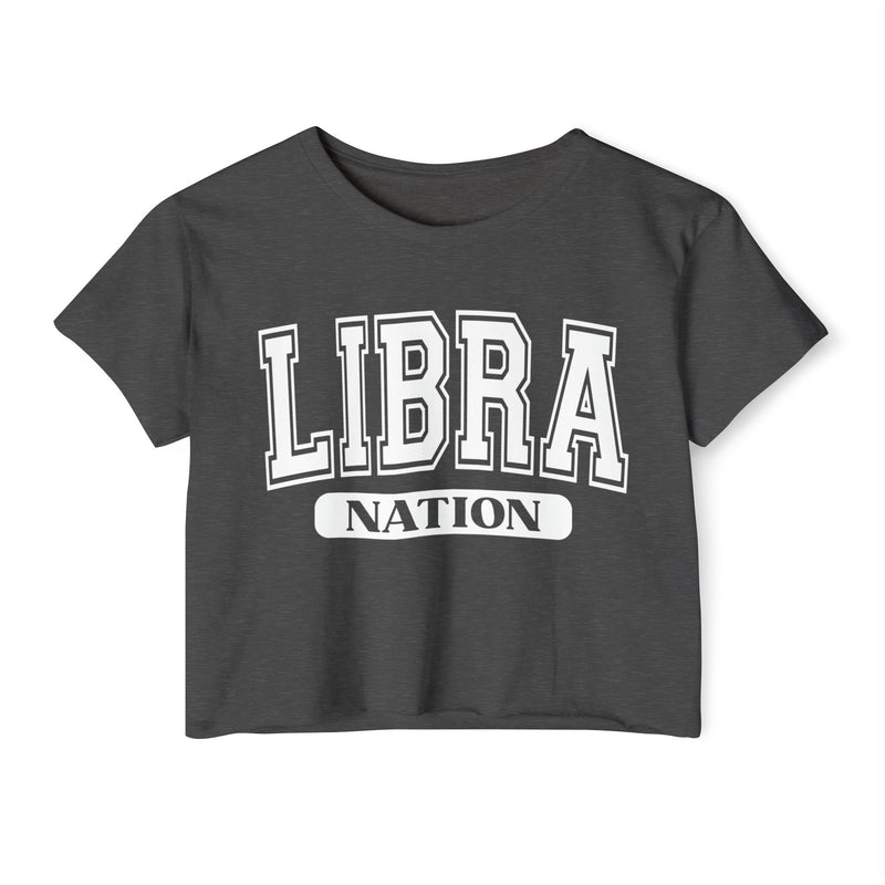 Libra Nation — Women’s Zodiac Festival Crop Top