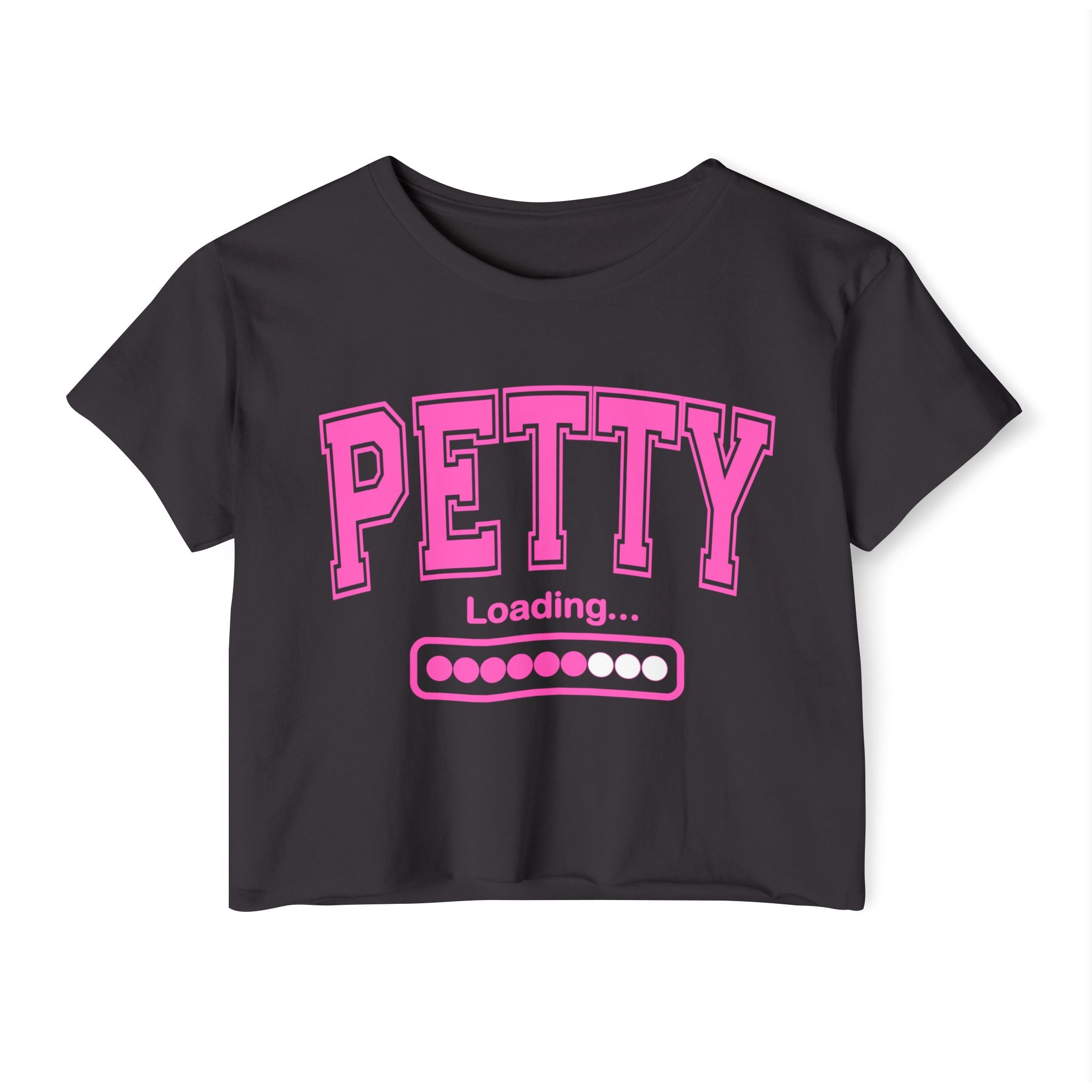 Petty Loading Crop Top — Women's Festival Graphic Tee