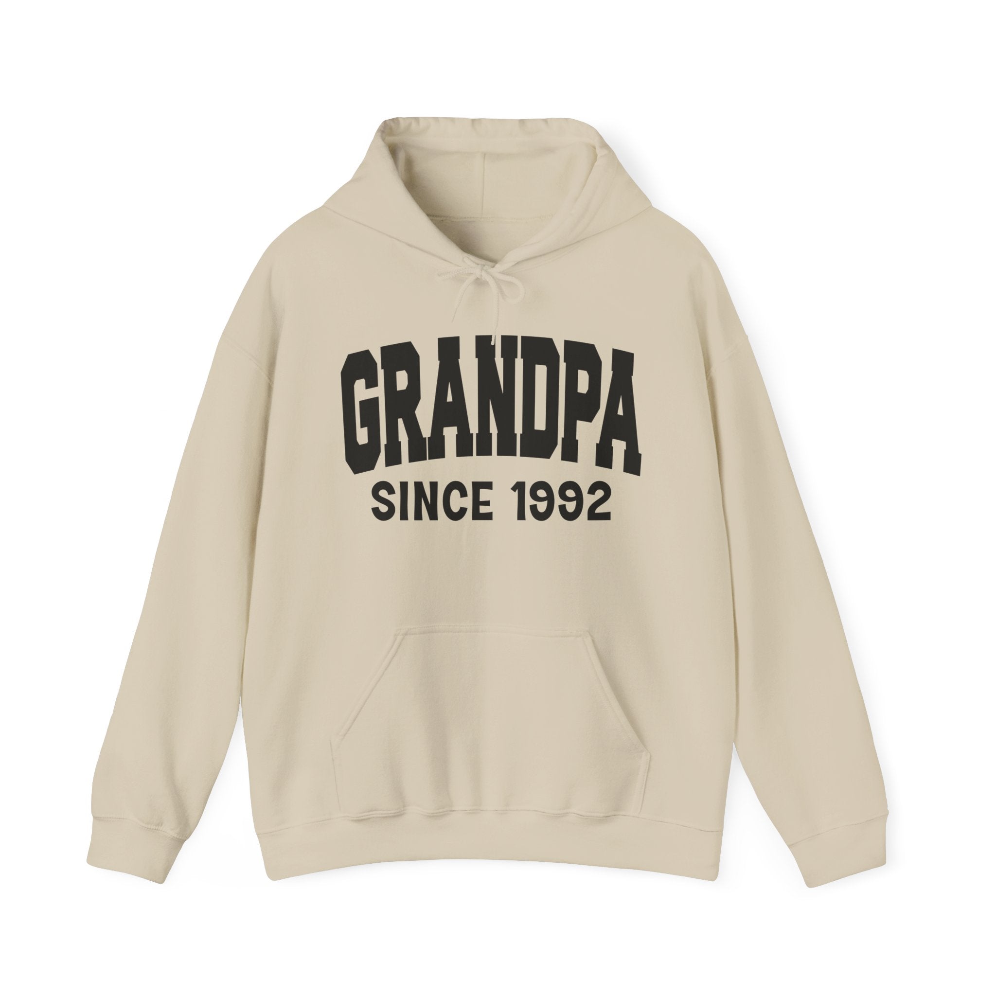 Grandpa Personalization Hoodie - Add Your Special "Since Date"