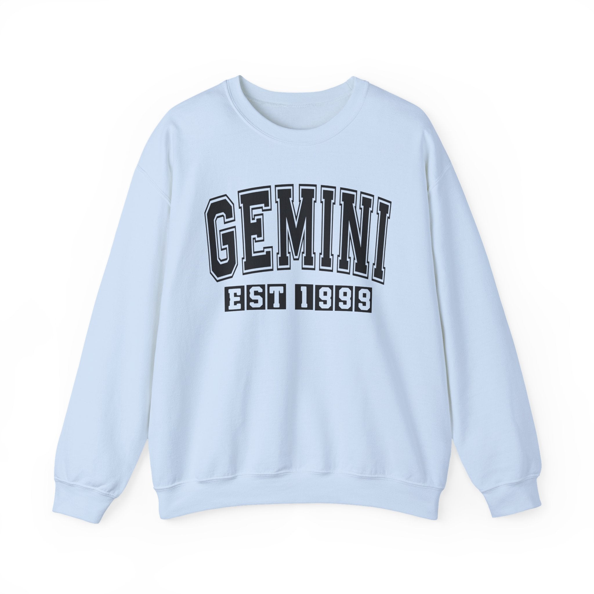 Gemini (EST YEAR) Personalization — Zodiac Graphic Sweatshirt