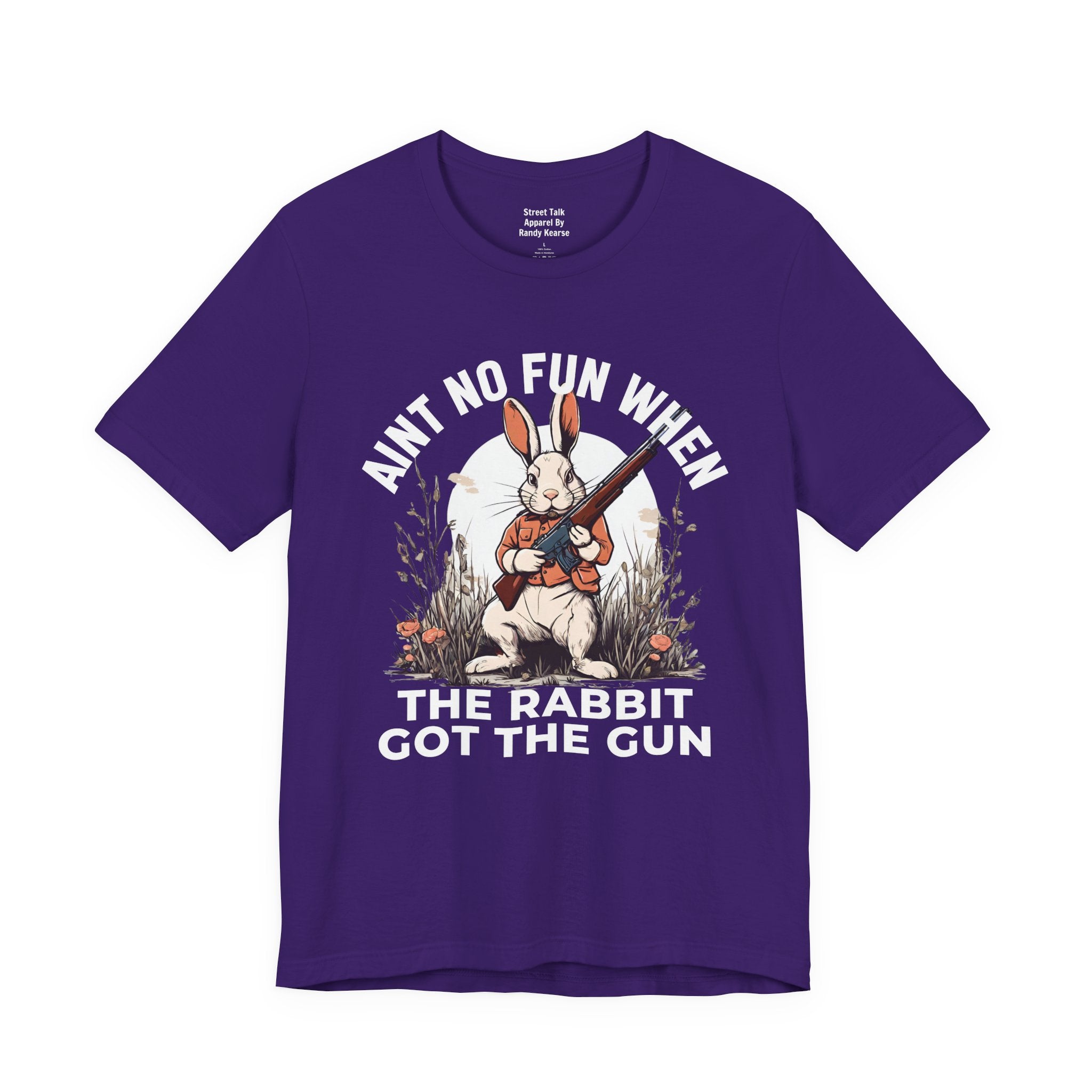 Aint No Fun When The Rabbit Got The Gun T-Shirt.