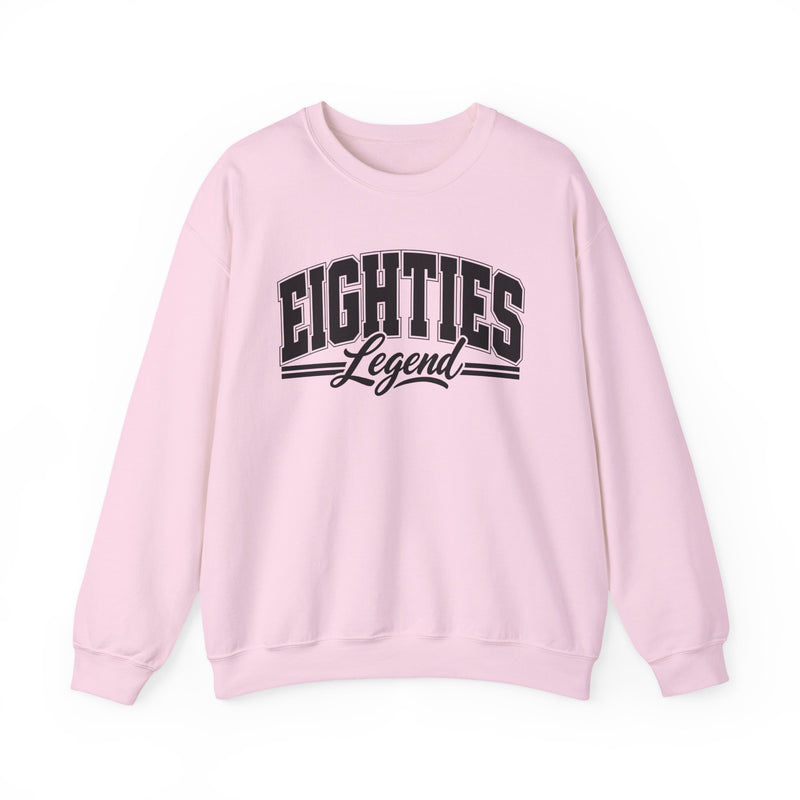 Sweatshirt with lettering reading Eighties Legend, gallery image 10.