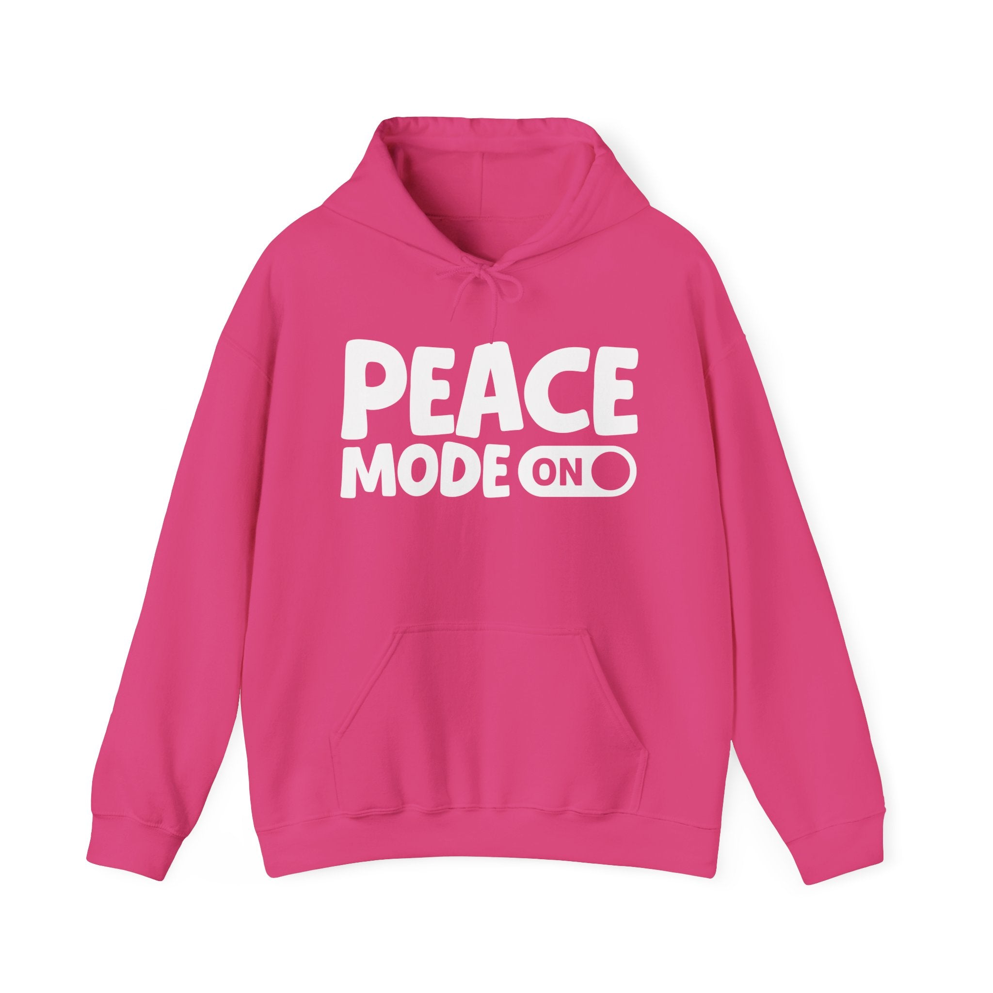 Peace Mode On — Motivational Positive Graphic Hoodie