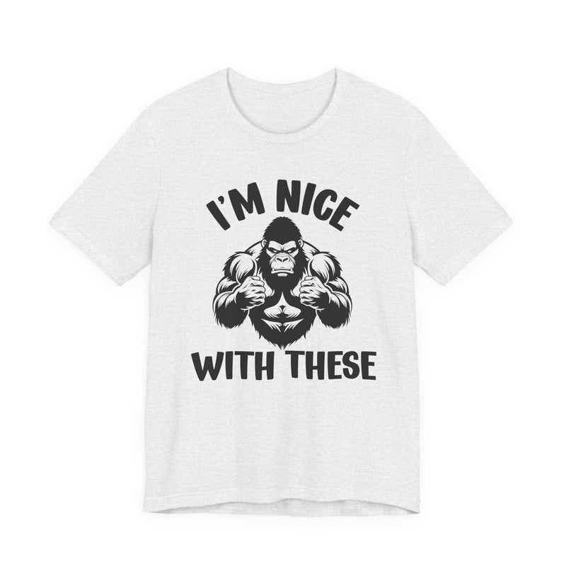 Copy of Copy of Copy of Copy of I Gets Busy With These — Funny Boxing MMA Fighter T-Shirt
