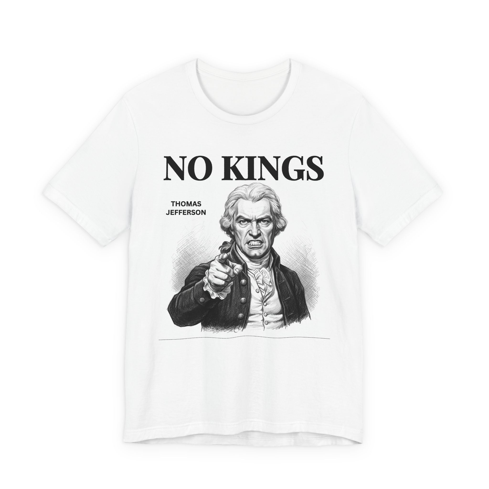 No Kings Thomas Jefferson T-Shirt