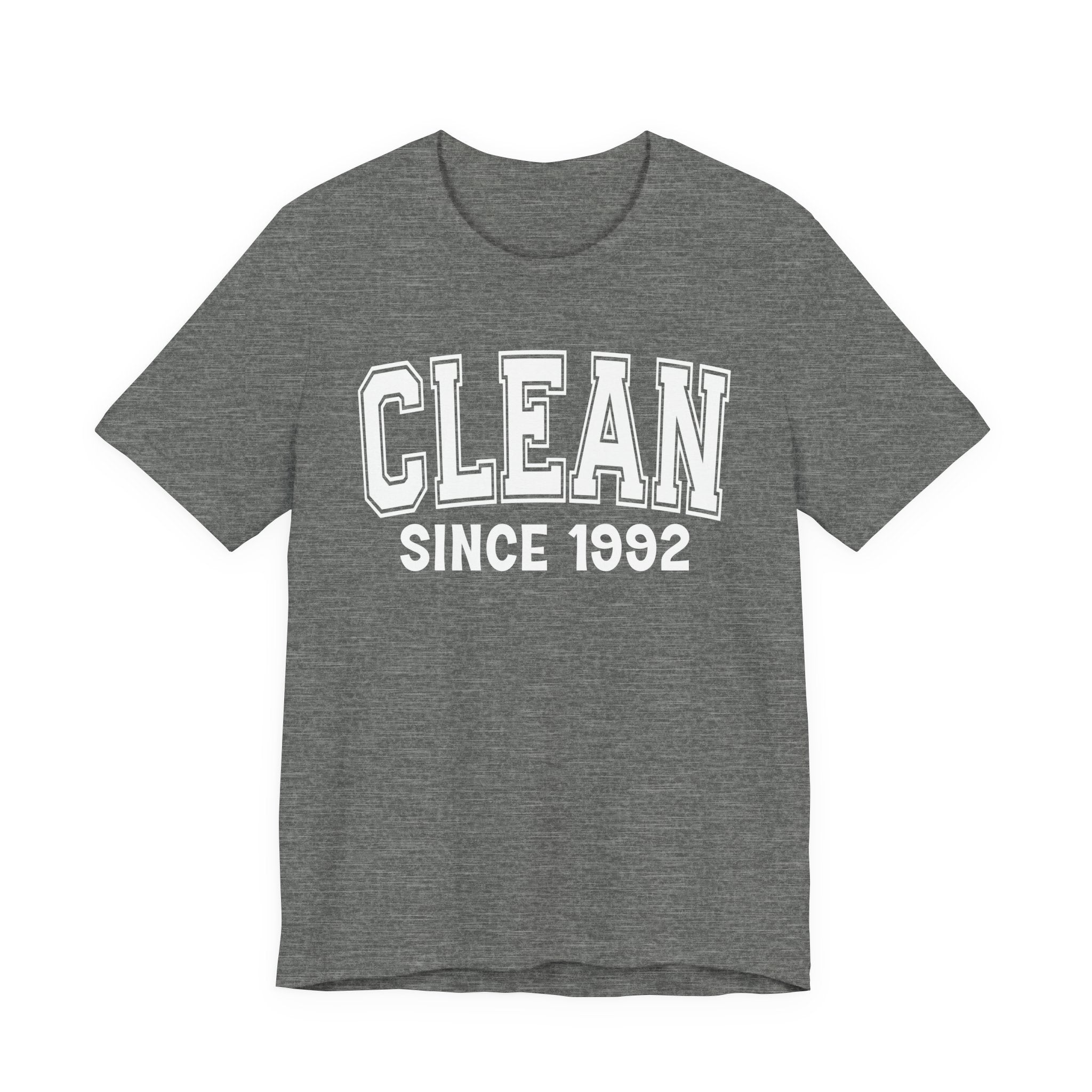 Clean Personalization T-Shirt - Add Your Special "Since Date"