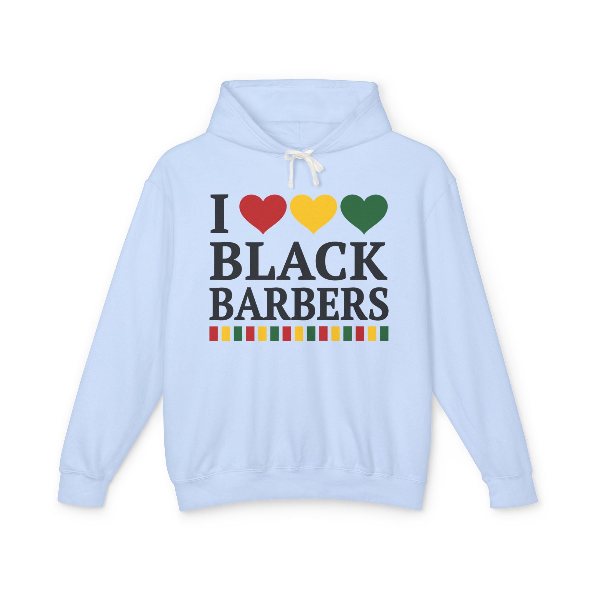 I Love Black Barbers — Hoodie