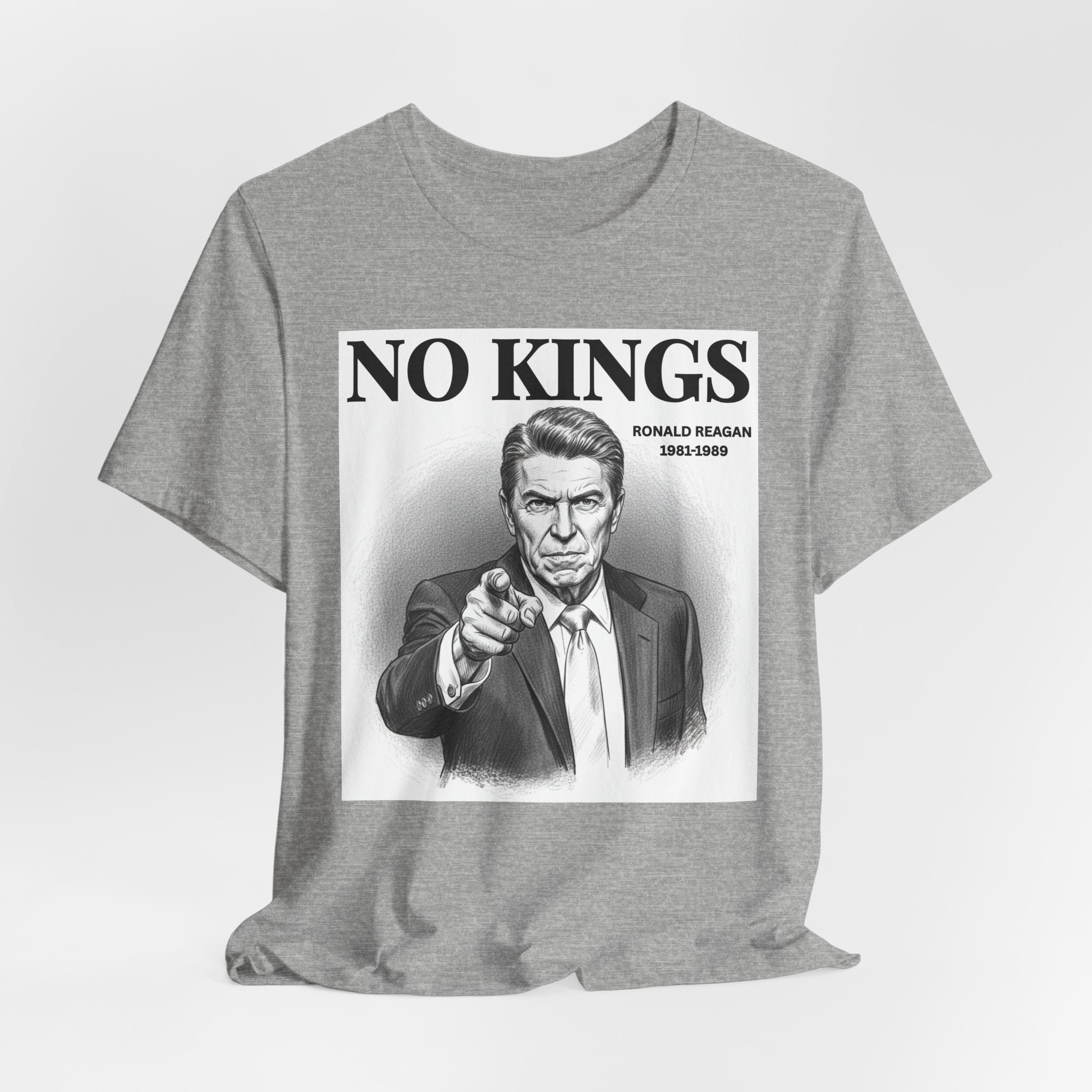 No Kings Ronald Reagan T-shirt