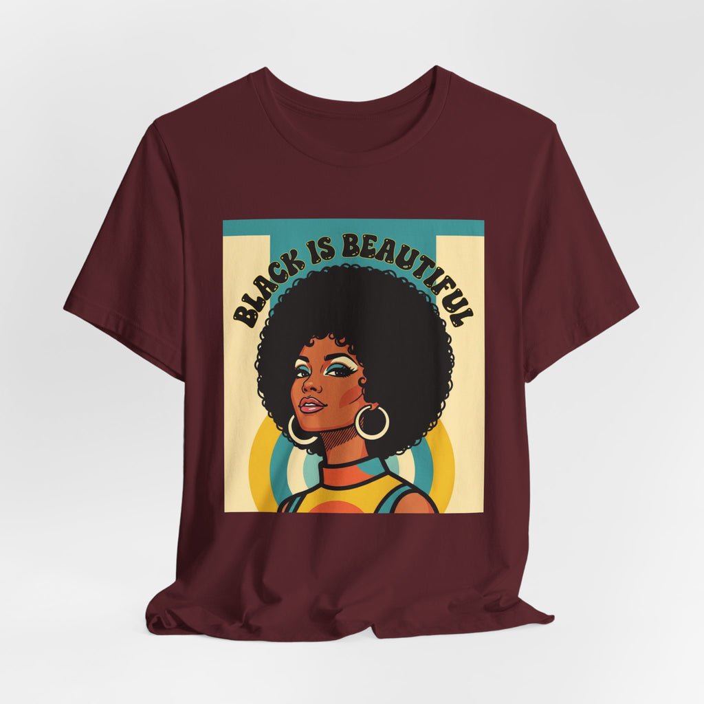 Black Is Beautiful- Black Pride Tee Shirt