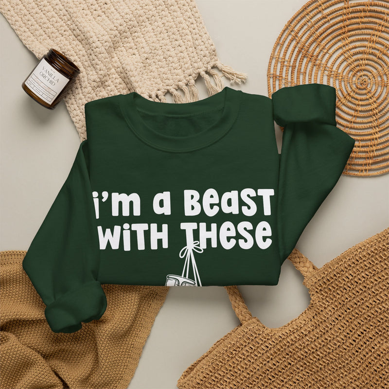I'm A Beast With These － Boxing Sweatshirt