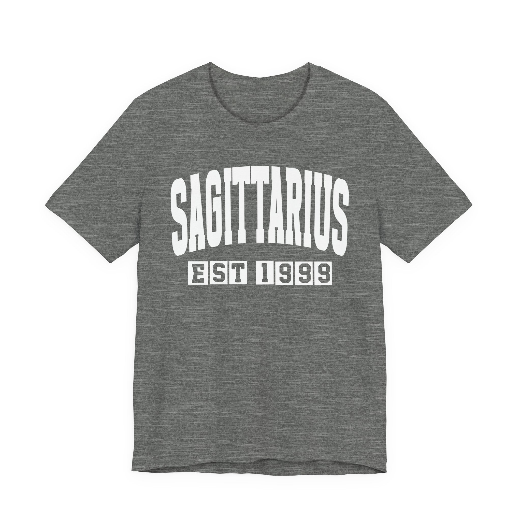 Sagittarius EST (YEAR) Personalization — Zodiac Birthday Tee Shirt