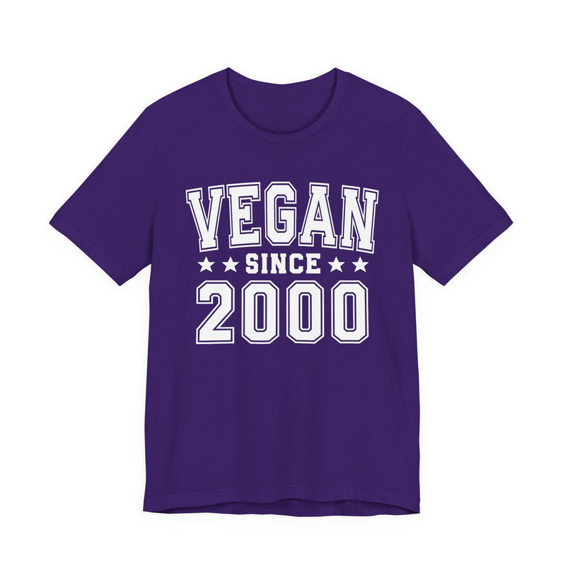 Vegan Since (Personalized Date) —  Bride/Married T-shirt, Wedding & Anniversary Gift