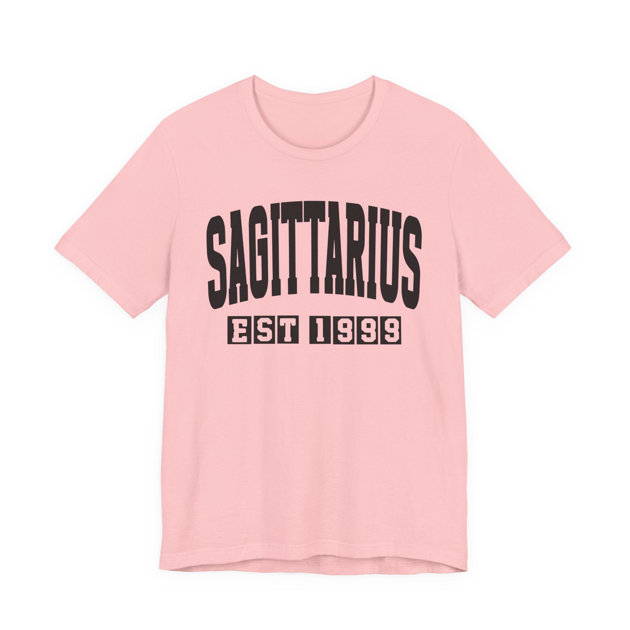 Sagittarius EST (YEAR) Personalization — Zodiac Birthday Tee Shirt