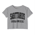 Sagittarius EST (YEAR) Personalization -  Crop Top