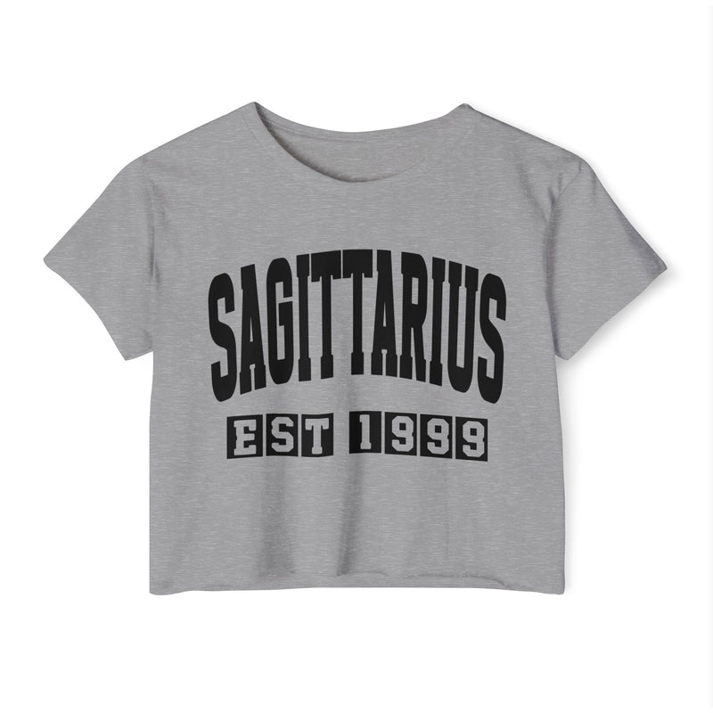 Sagittarius EST (YEAR) Personalization —  Crop Top