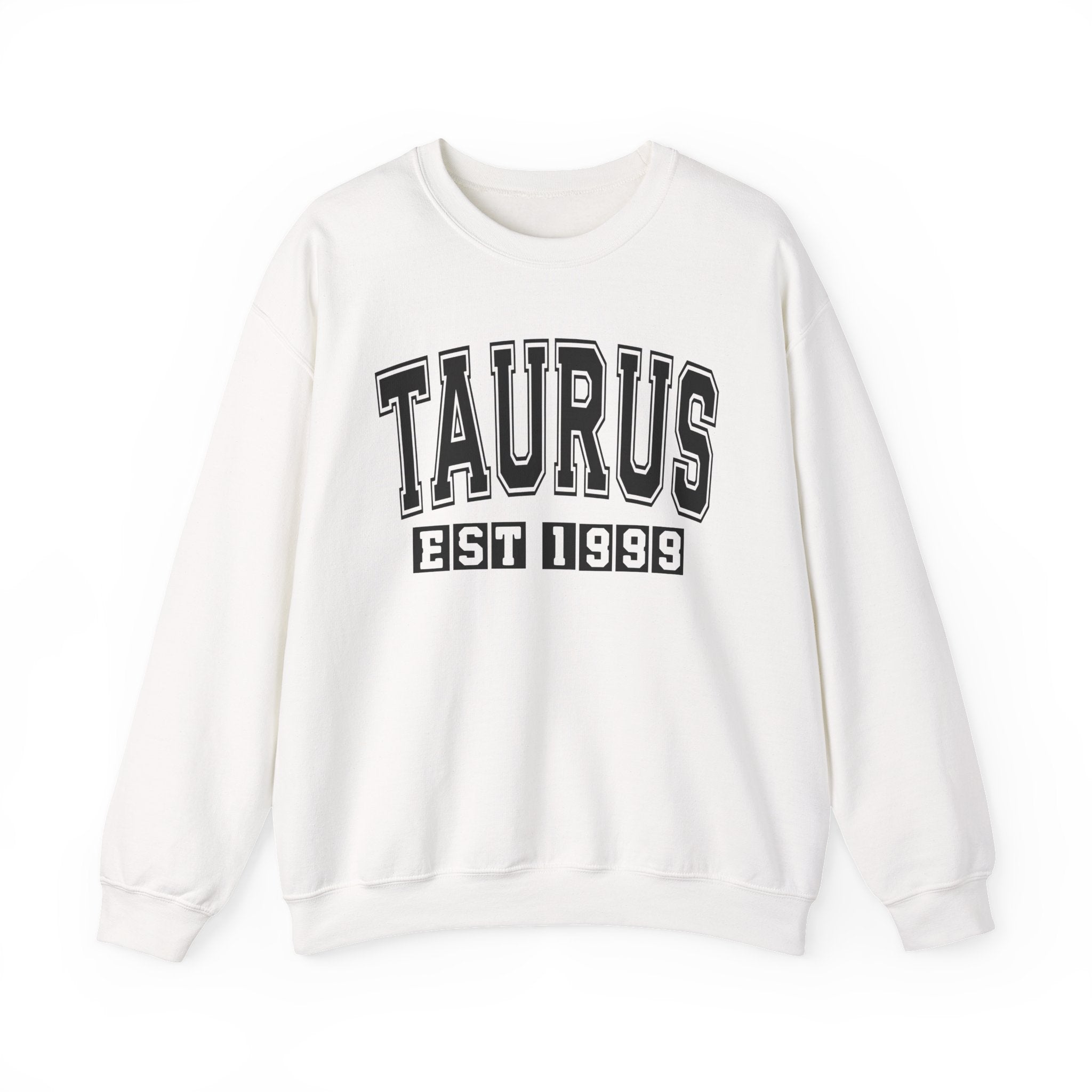 Taurus (EST YEAR) Personalization — Zodiac Graphic Sweatshirt
