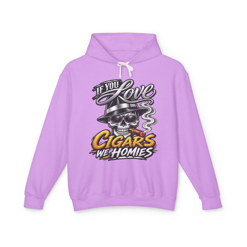 If You Love Cigars We Homies — Vintage Smokers Hoodie