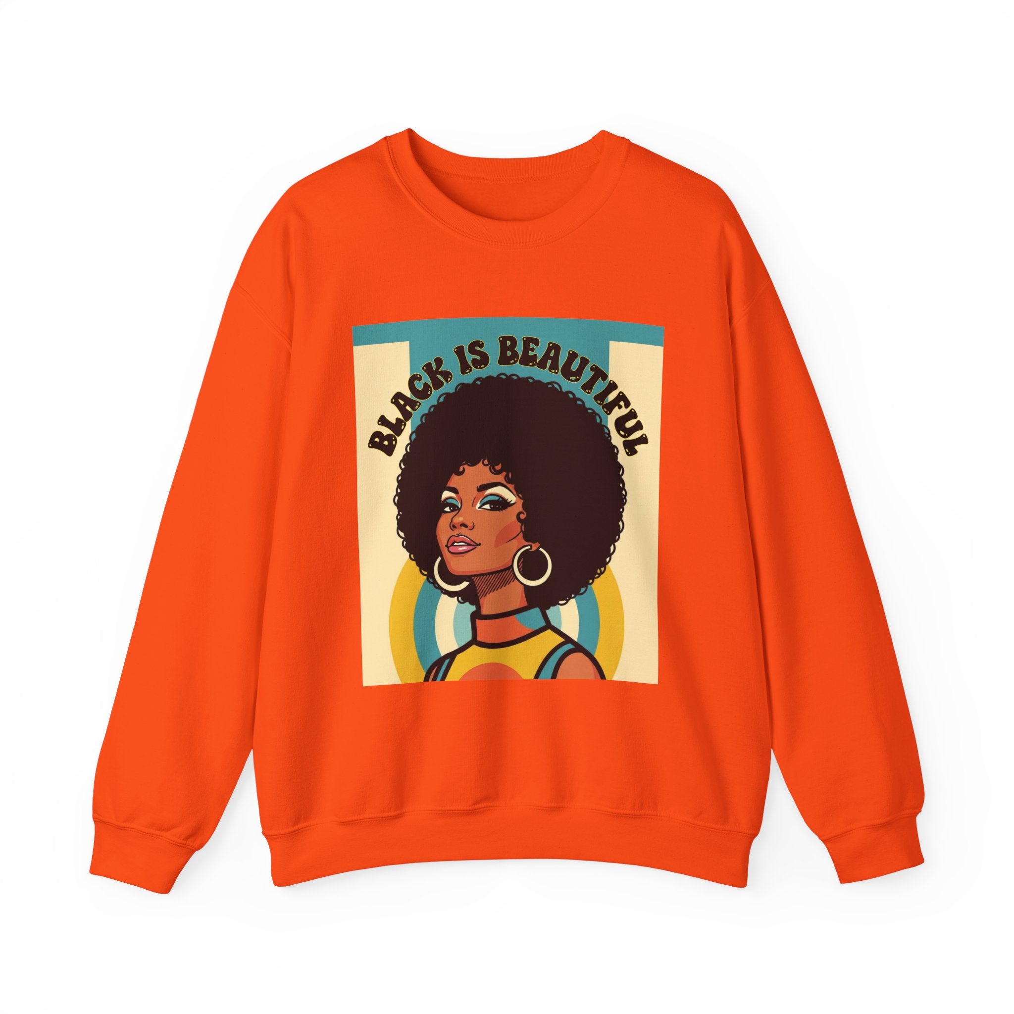 Black Is Beautiful — African American Pride Sweatshirt