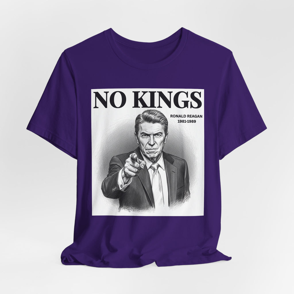No Kings Ronald Reagan T-shirt