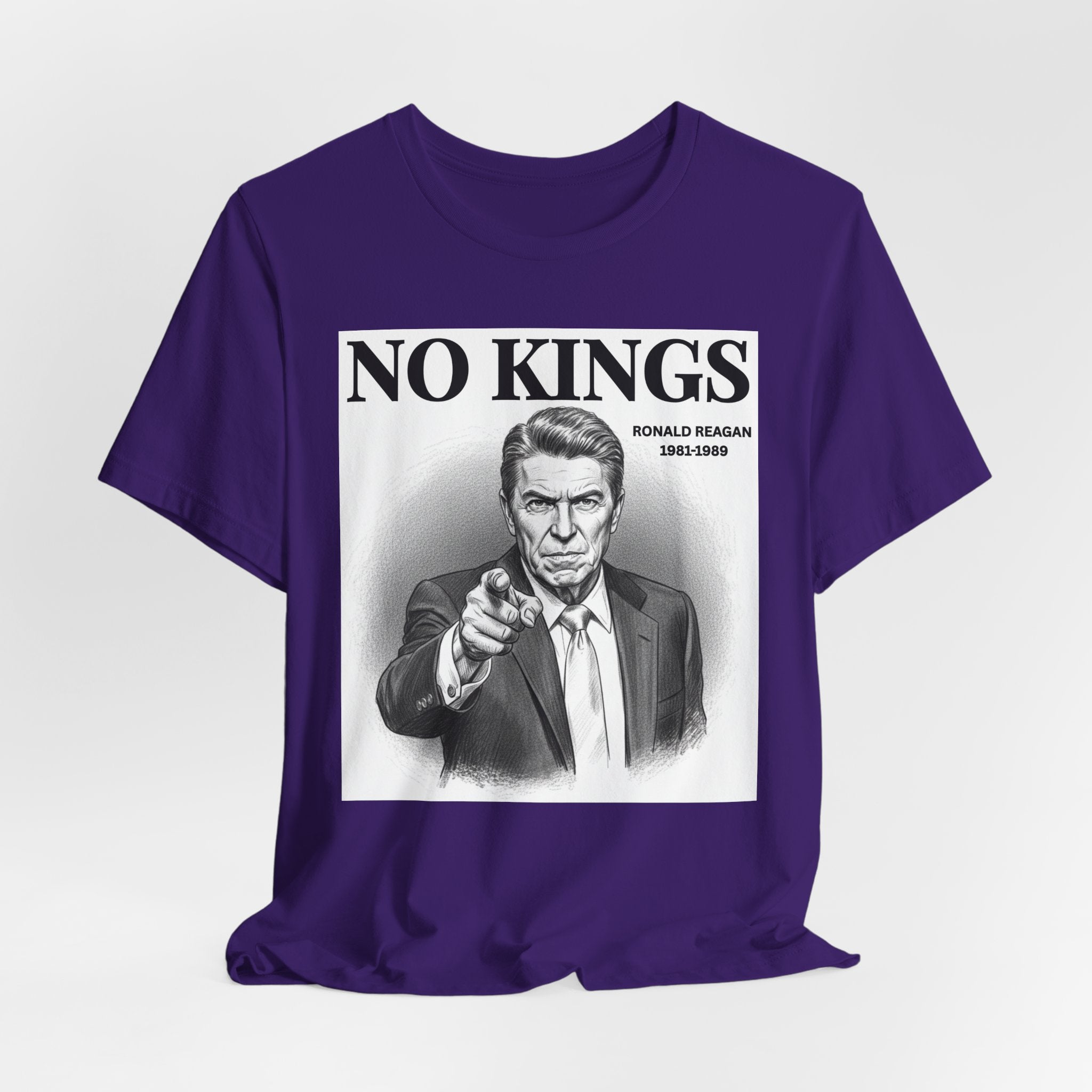 No Kings Ronald Reagan T-shirt