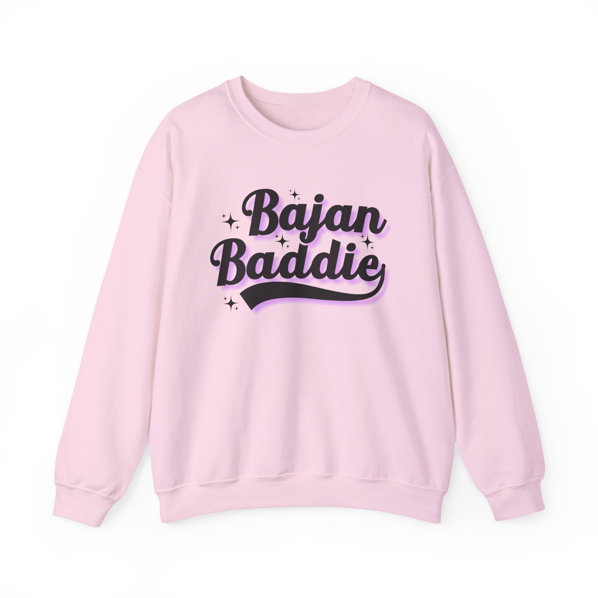 Bajan Baddie - Pink Varsity Sweatshirt