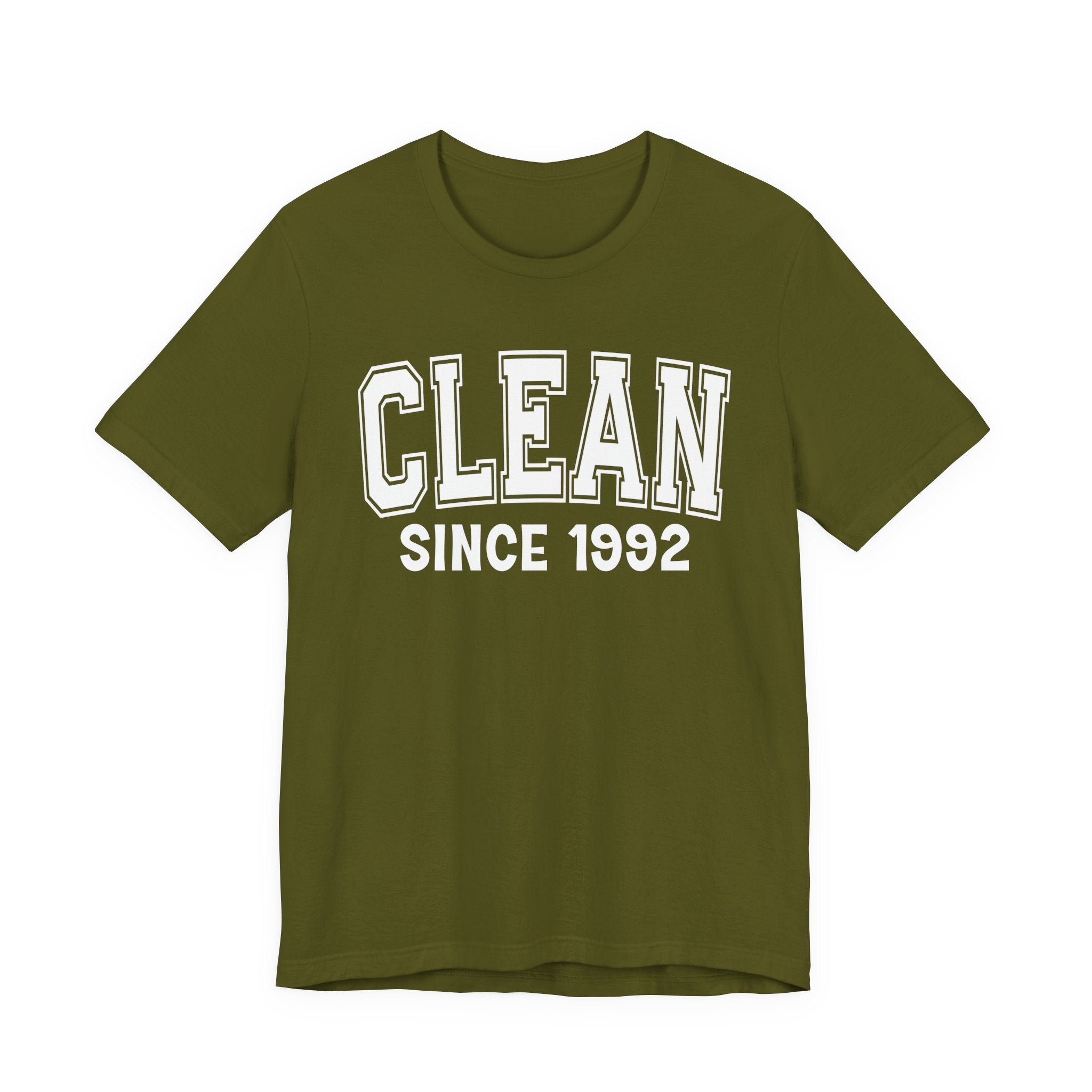 Clean Personalization T-Shirt - Add Your Special "Since Date"
