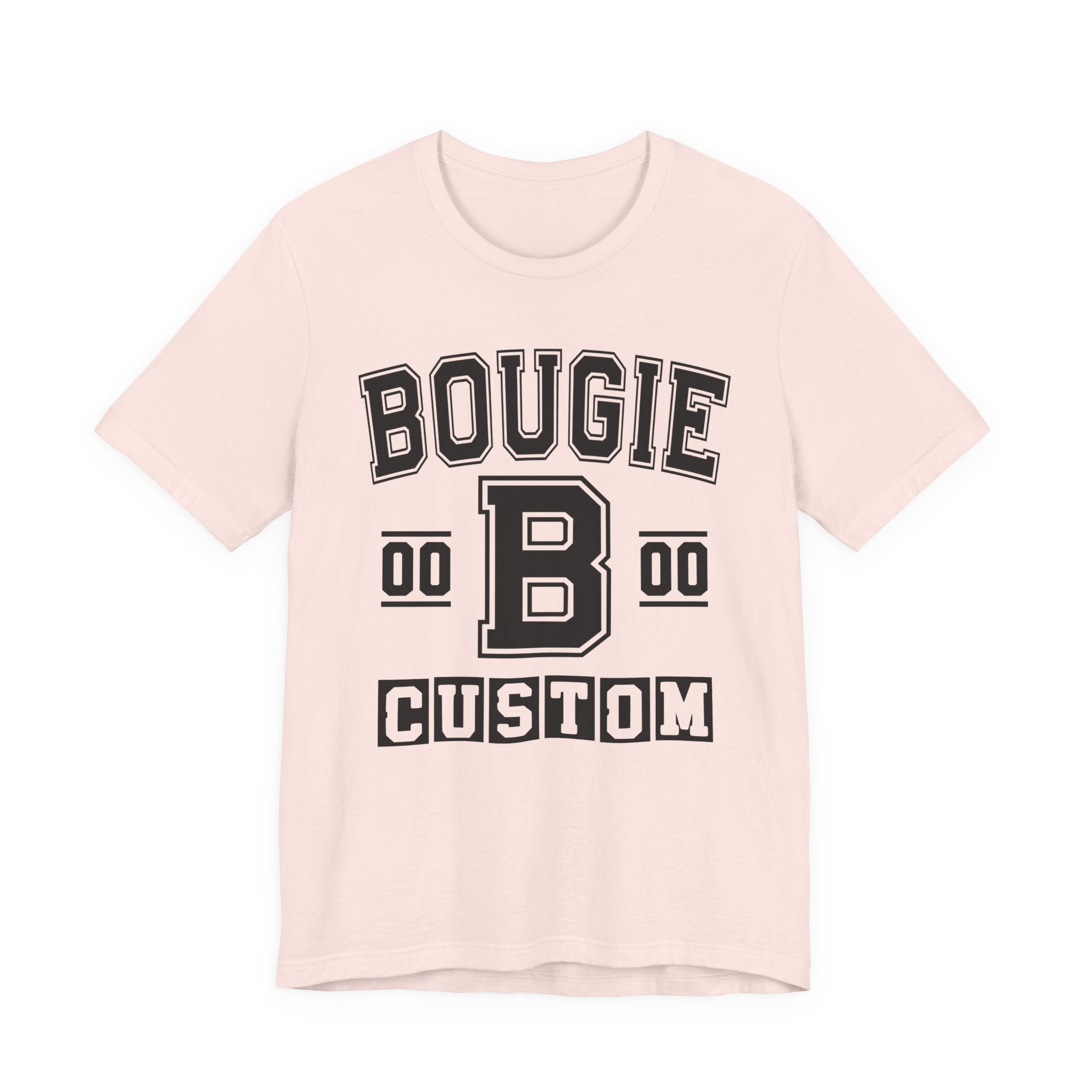 Custom Bougie Varsity Tee Shirt — Customize Birthday Day/Month/Year - Customize Season/nation/Society
