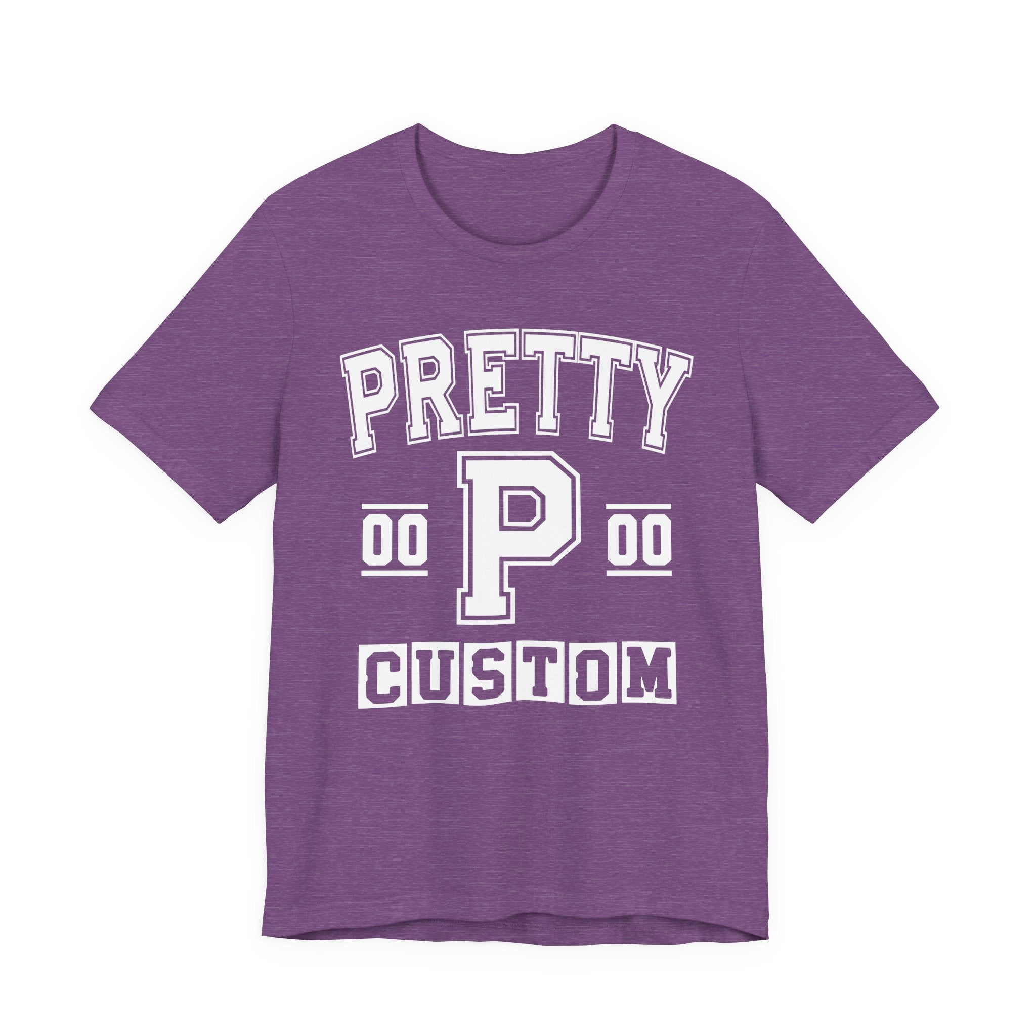 Custom Pretty Varsity Tee Shirt — Customize Birthday Day/Month/Year - Customize Season/nation/Society