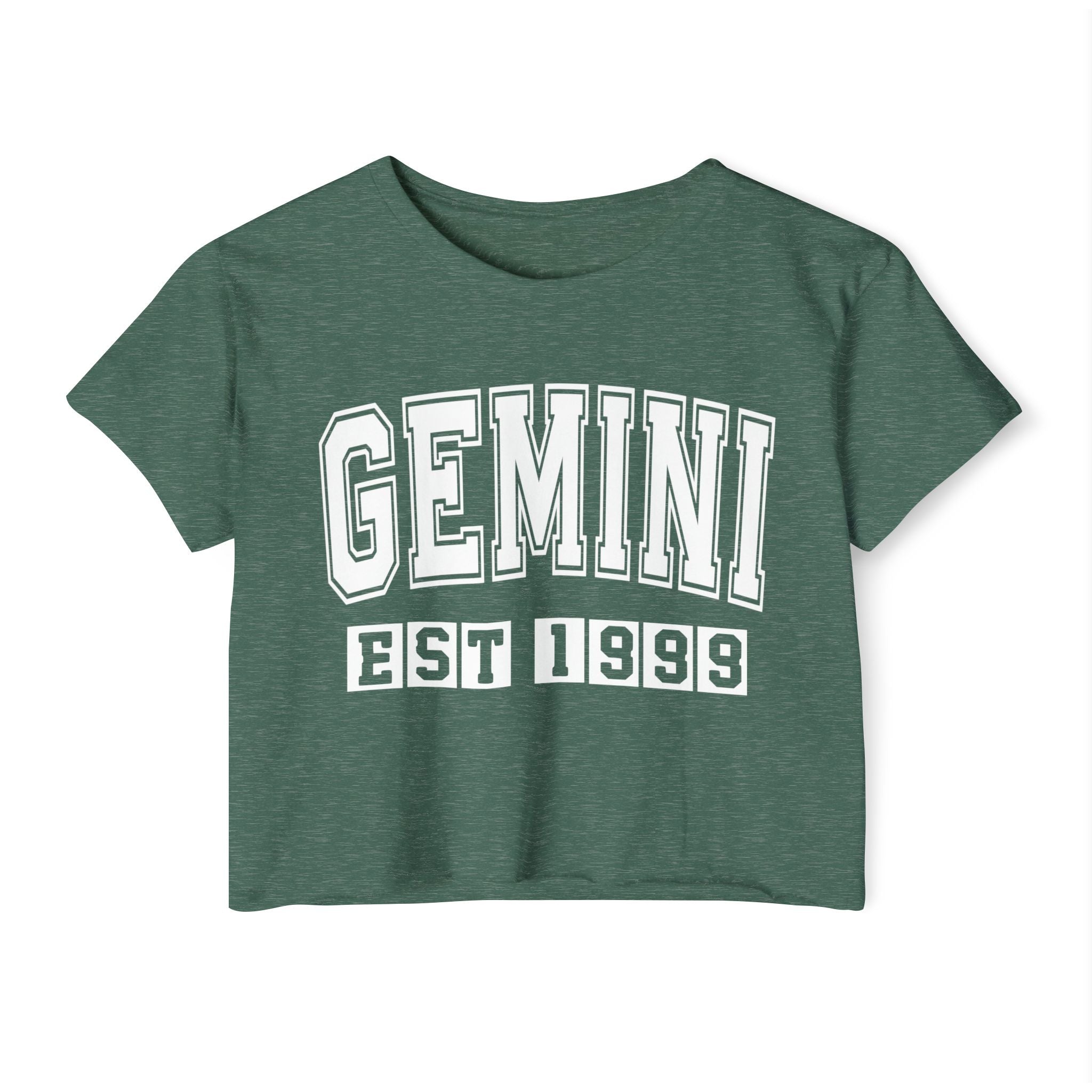 Gemini EST (YEAR) Personalization -  Crop Top