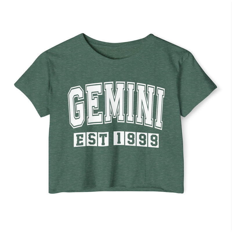 Gemini EST (YEAR) Personalization —  Crop Top