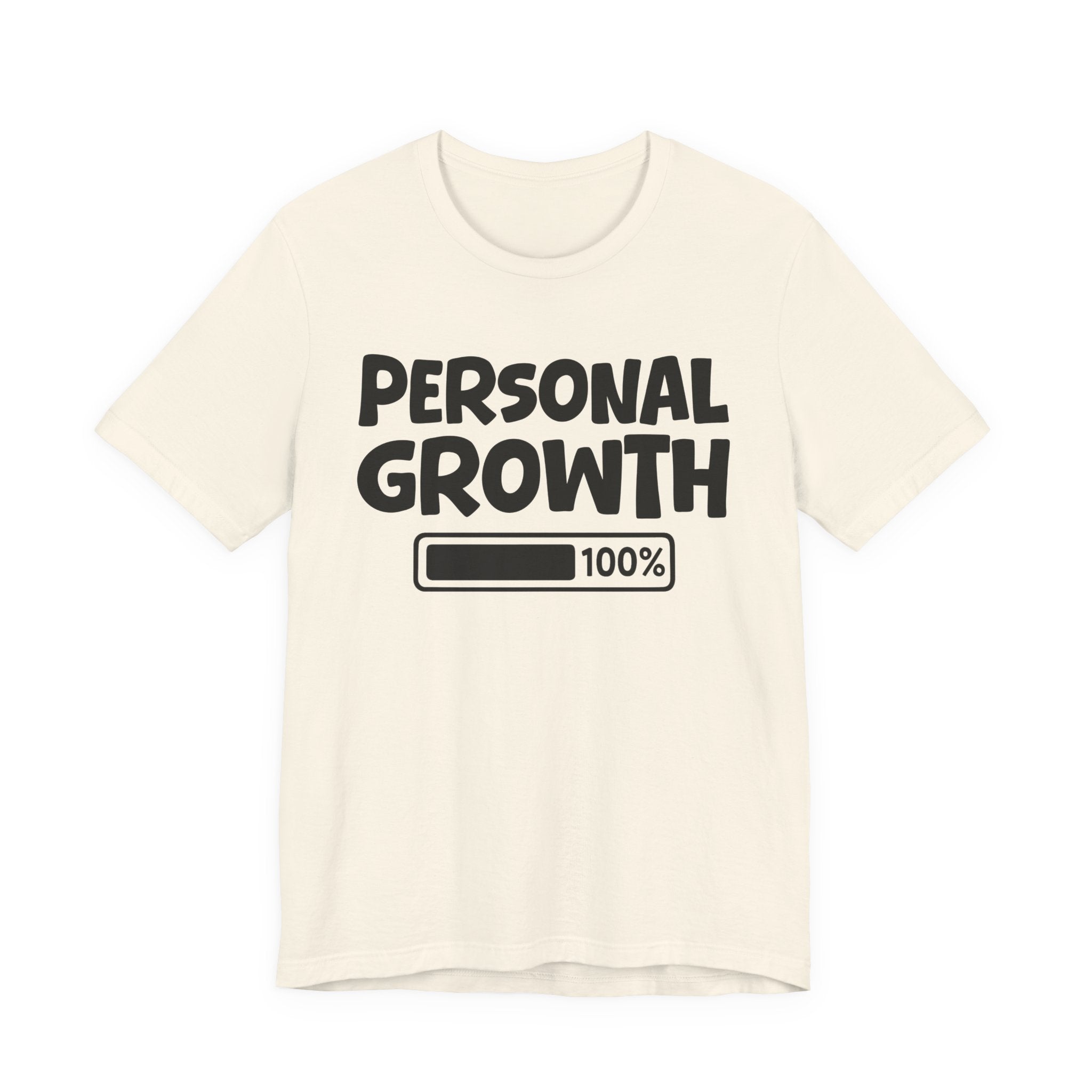 Personal Growth - T-Shirt – Bold Protest Graphic Tee with Raised Fist