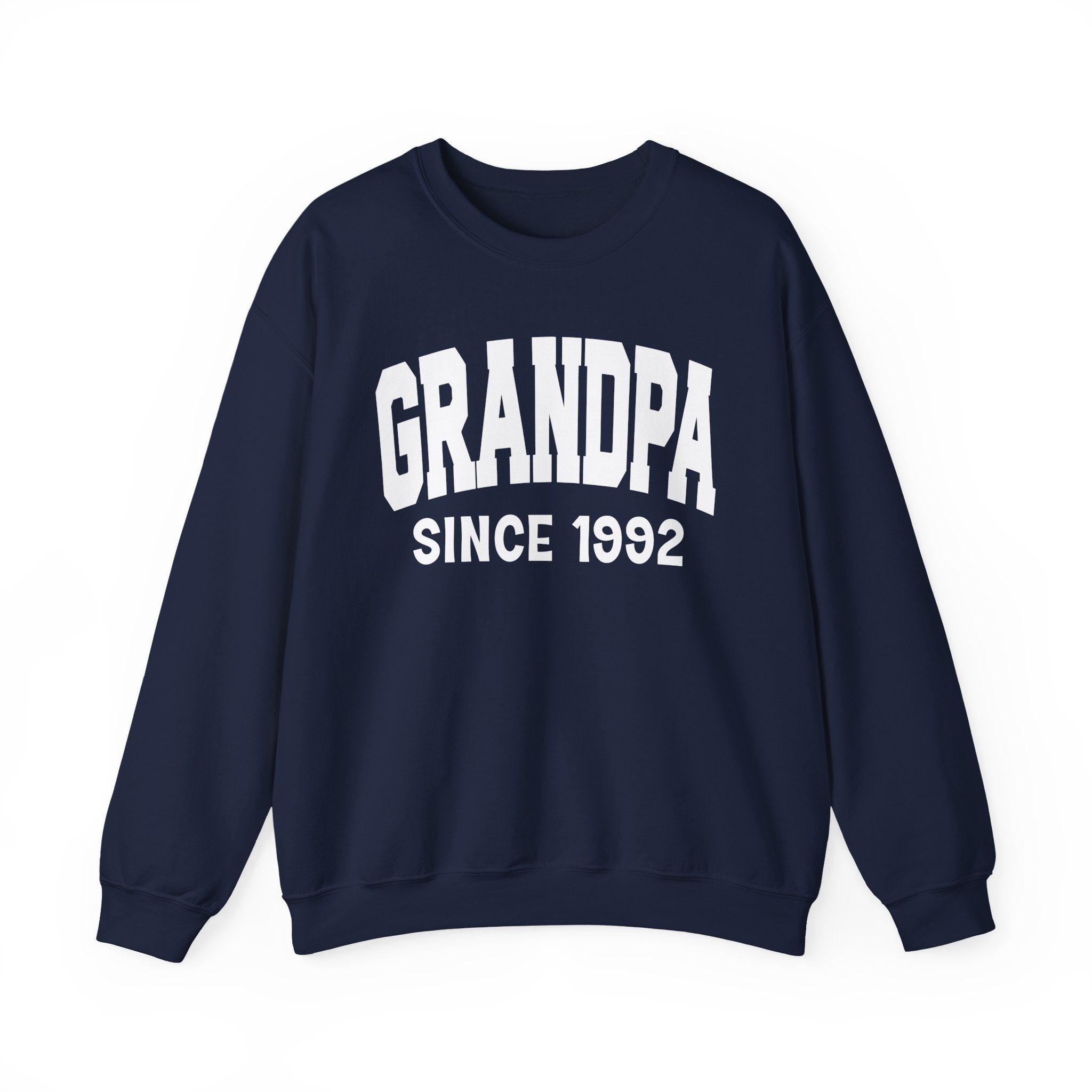 Grandpa Personalization Sweatshirt - Add Your Special "Since Date"