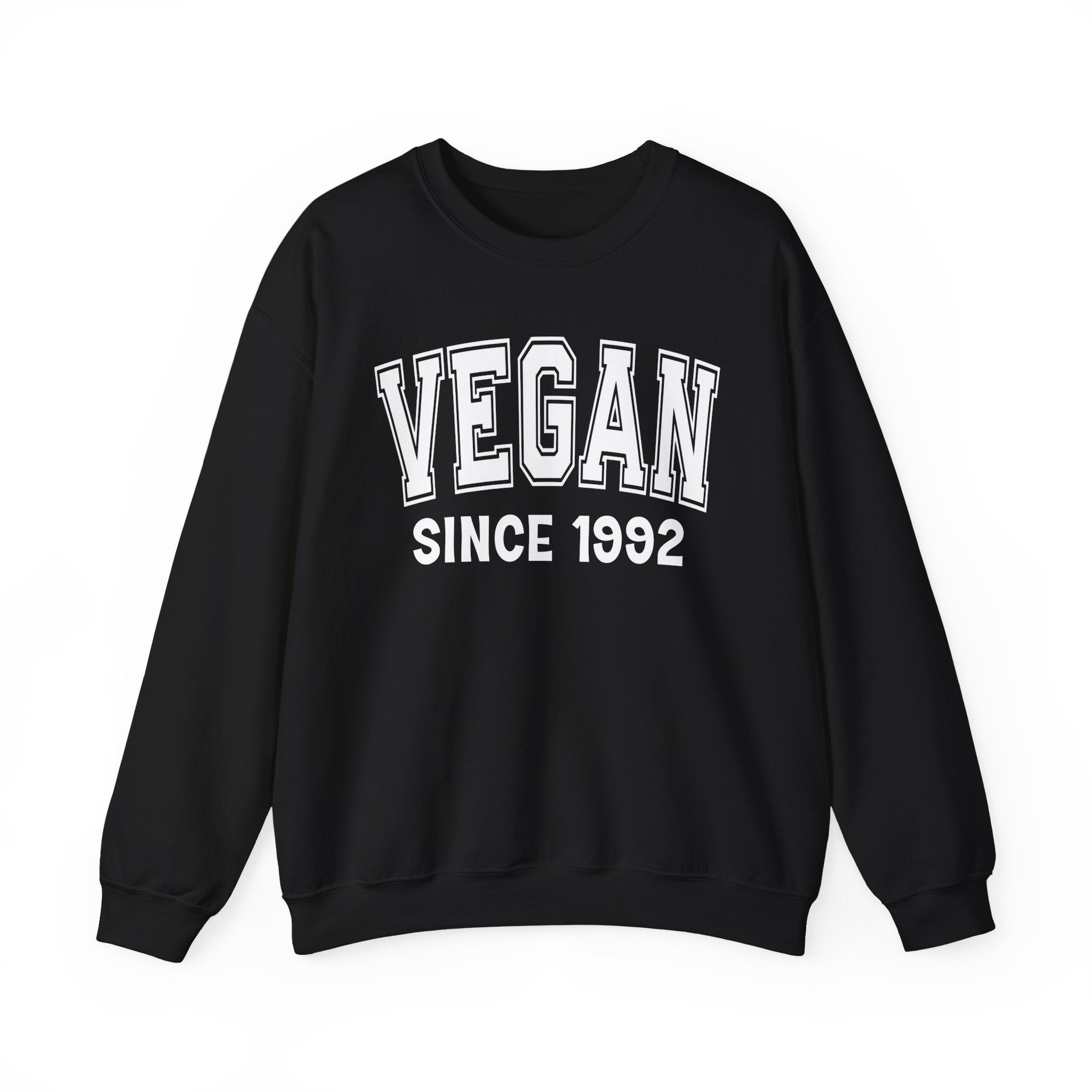 Vegan Personalization Sweatshirt - Add Your Special "Since Date"