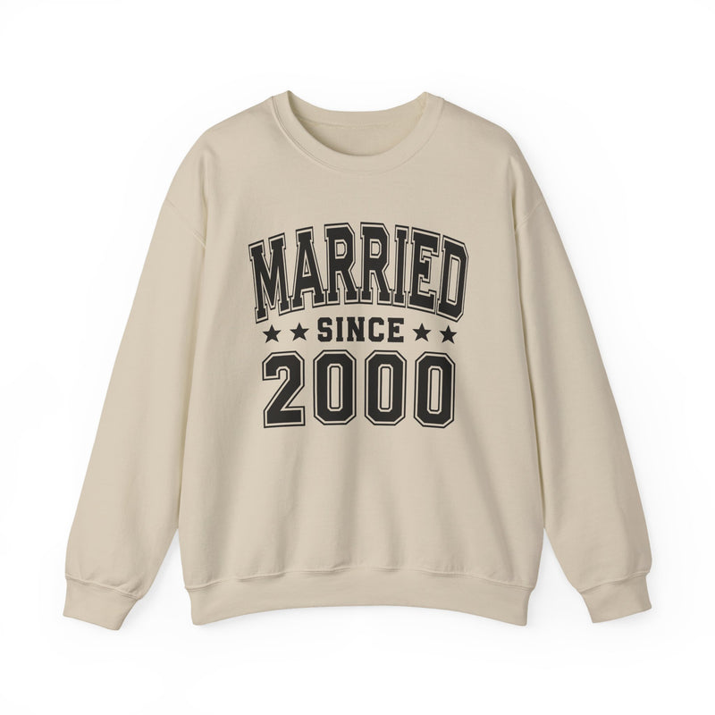 Married Prisoner Since (Personalized Date) — Marriage Milestone Sweatshirt
