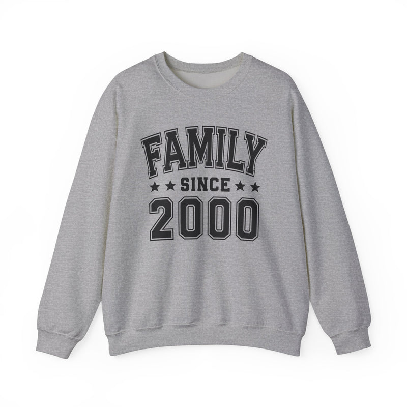 Family Since (Personalized Date) — Celebration Milestone Sweatshirt