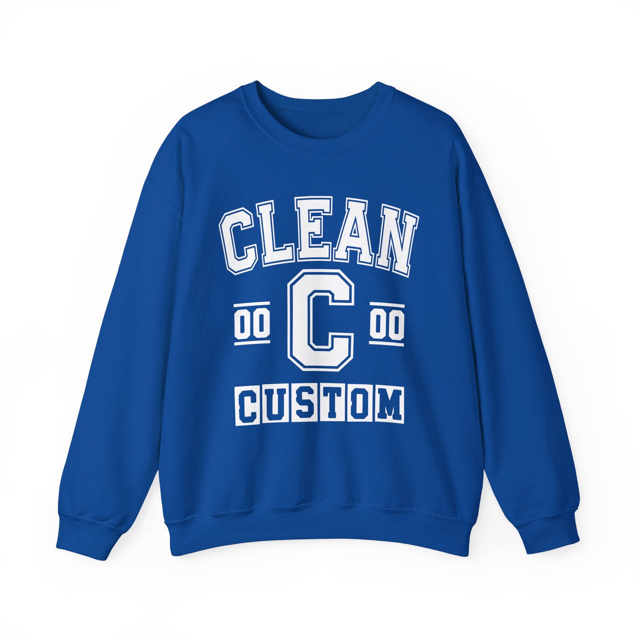 Custom Clean Varsity Sweatshirt - Customize Birthday Day/Month/Year - Customize Gemini Season/Nation