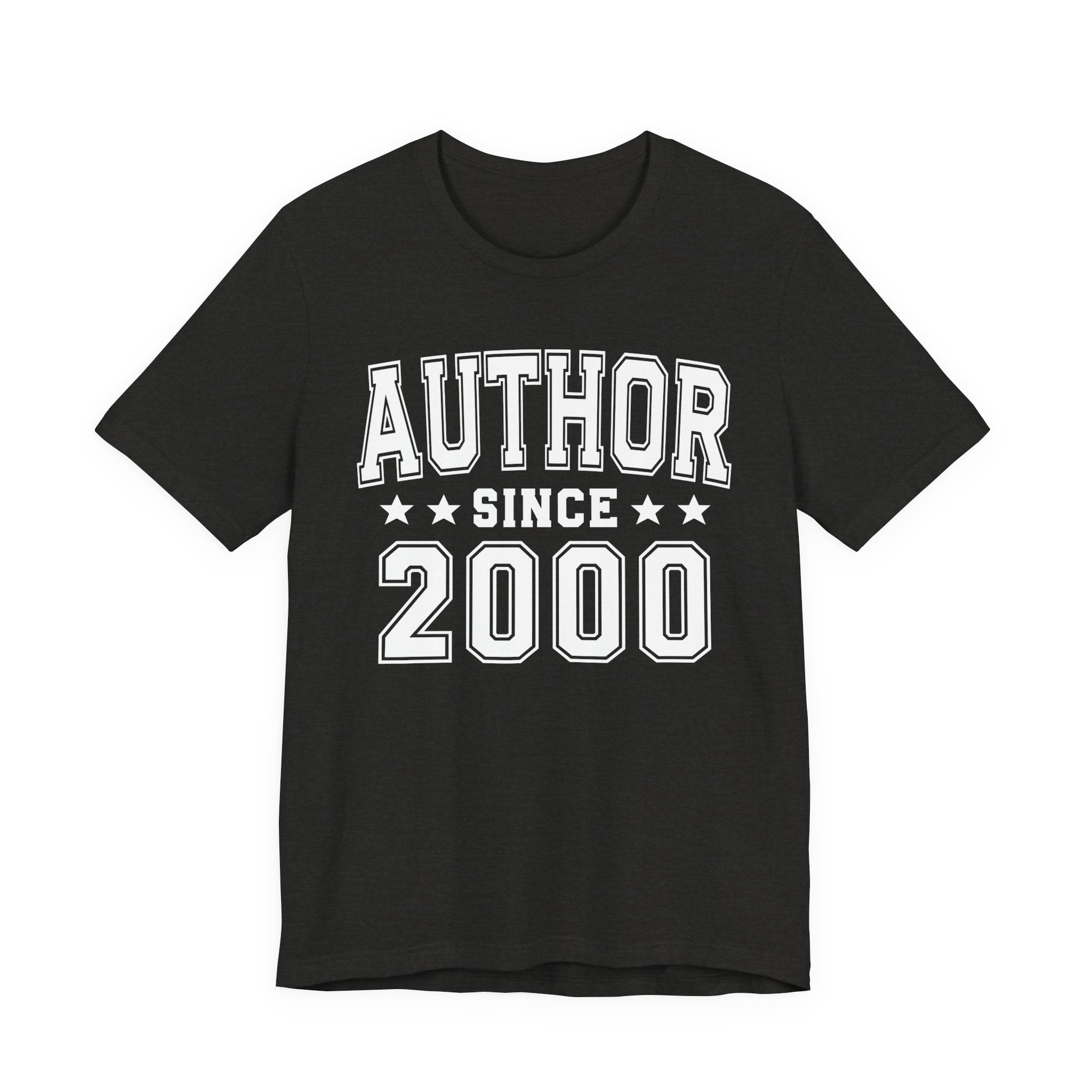 Author Since (Personalized Date) —  Bride/Married T-shirt, Wedding & Anniversary Gift