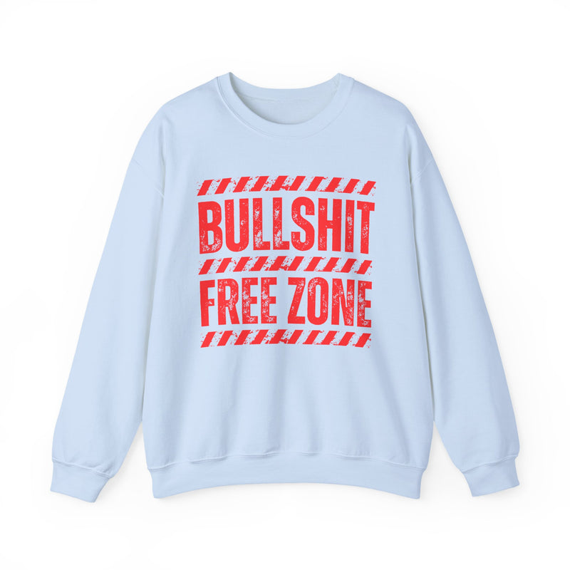 Bullshit Free Zone － Funny Energy Hoodie