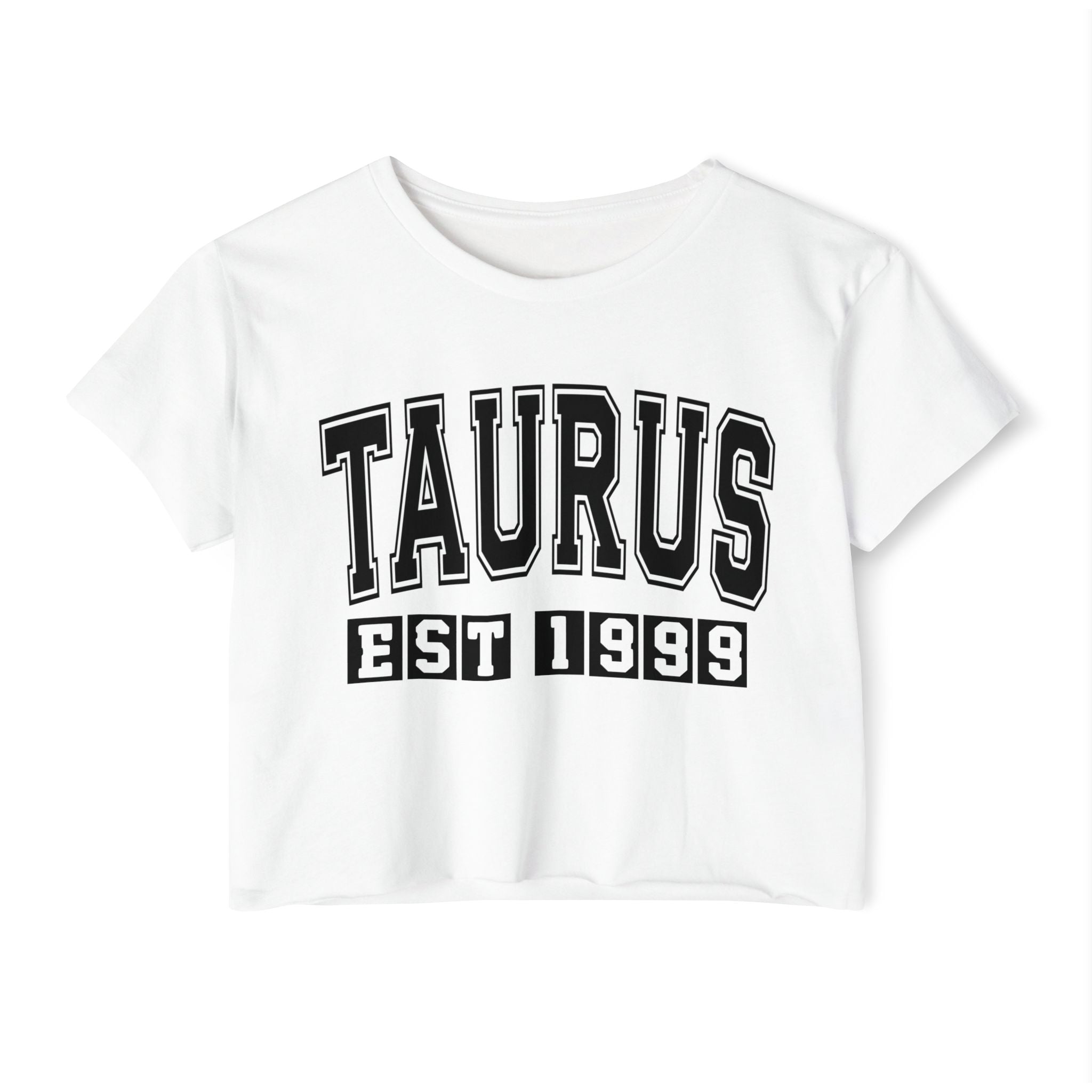 Taurus EST (YEAR) Personalization -  Crop Top
