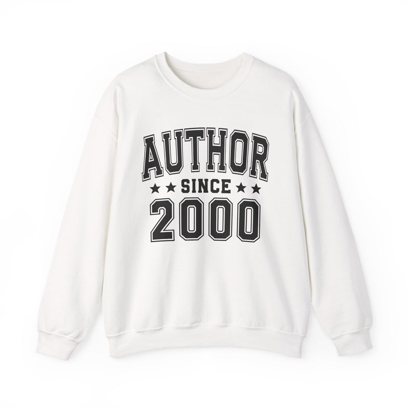 Author Since (Personalized Date) — Writer's Pride Sweatshirt