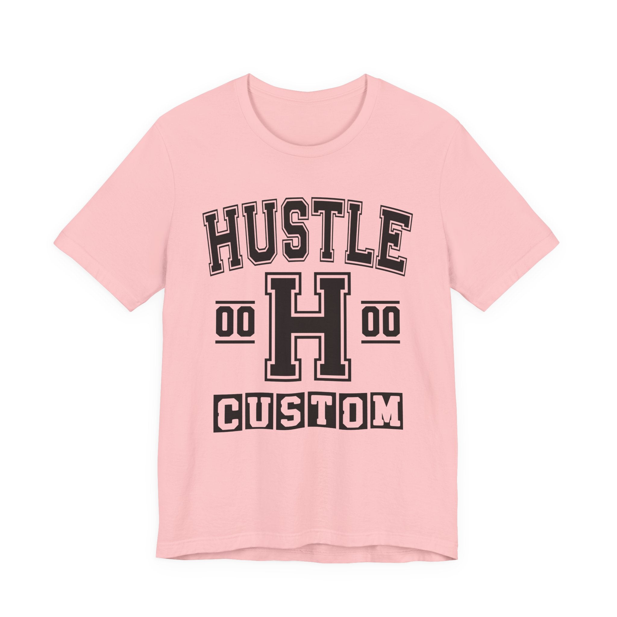 Custom Hustle Varsity Tee Shirt — Customize Birthday Day/Month/Year - Customize Season/nation/Society