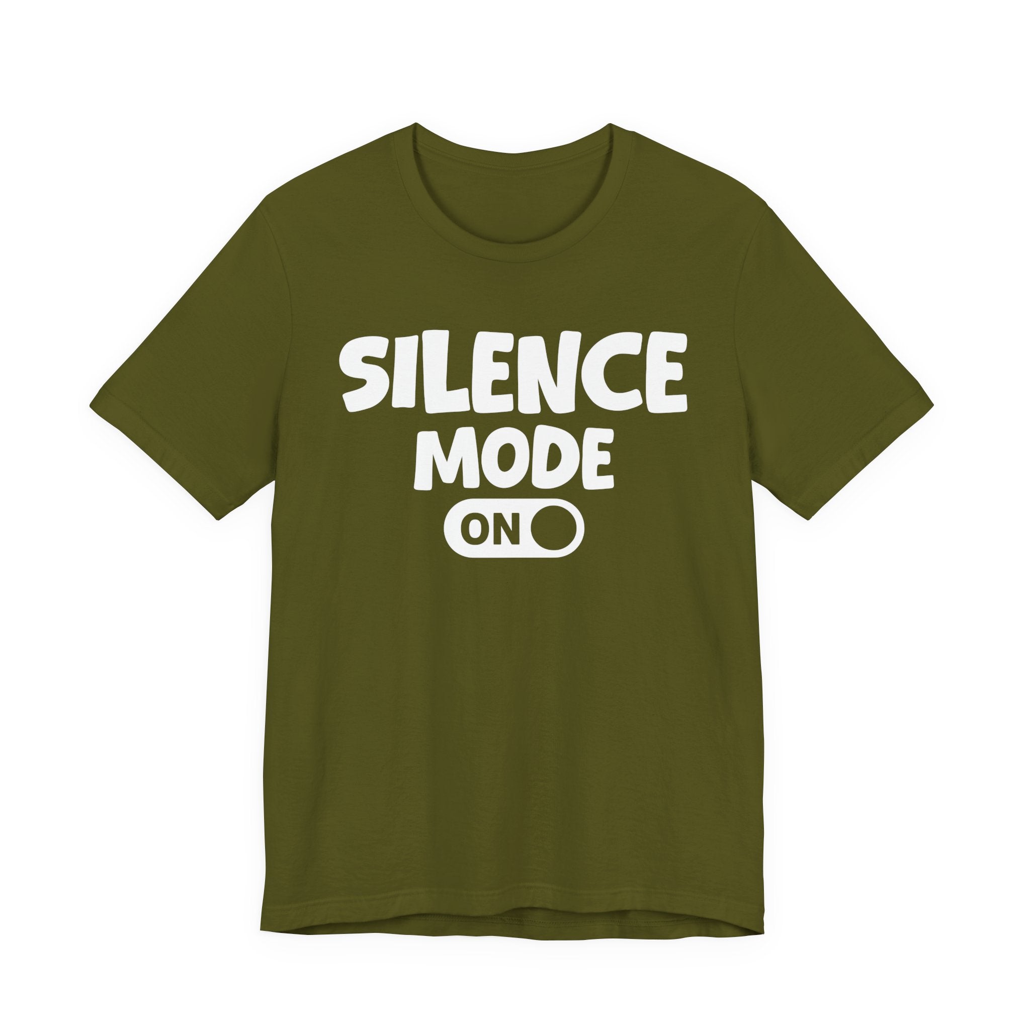 Silence Mode On — Motivational Positive Graphic Tee