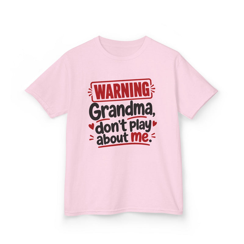 Grandma, Don't Play About Me — Youth Parent-Child T-shirt