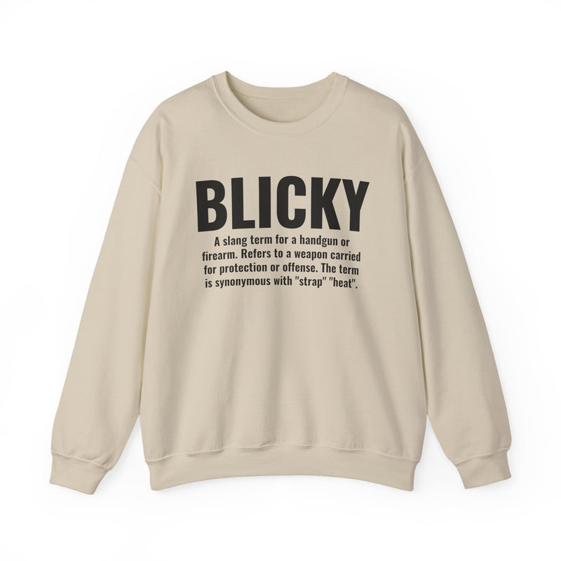 Blicky — Criminal Slang Definition Hoodie